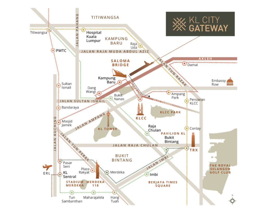 sutera suites map